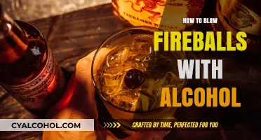 Master the Art of Blowing Fireballs with Alcohol Safely