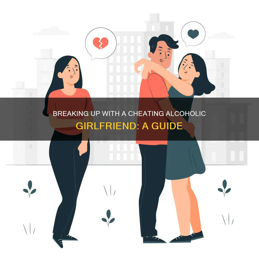 how to break up with a cheating alcoholic girlfriend
