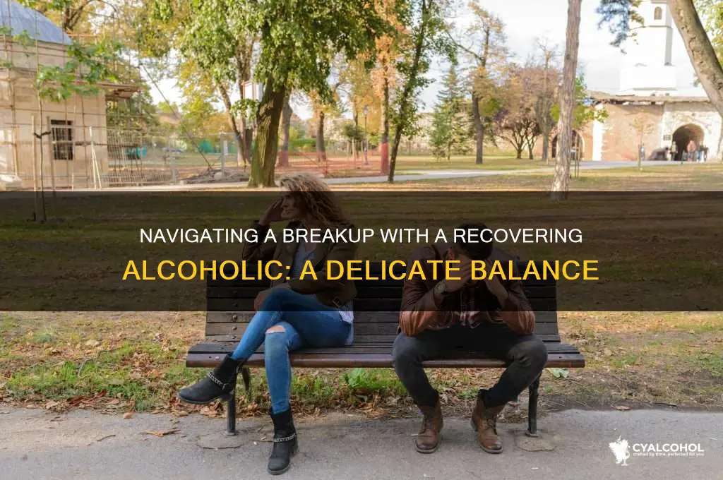 how to break up with a recovering alcoholic