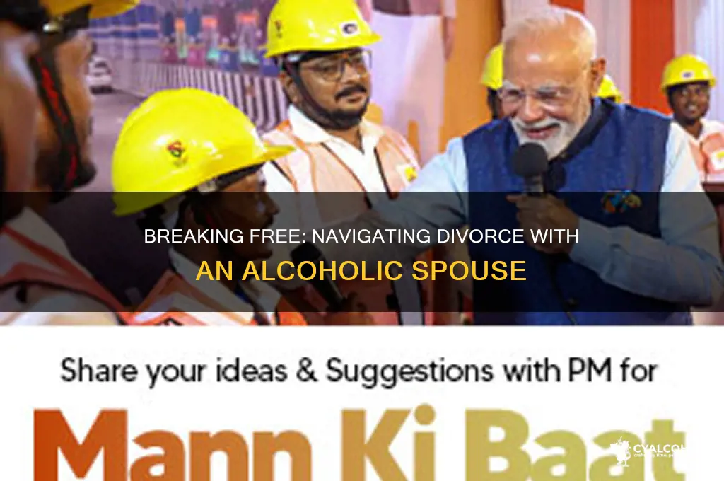 how to break up with an alcoholic husband