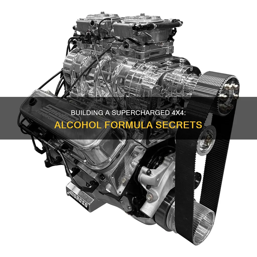 how to build a alcohol formula 4x4 supercharged engine