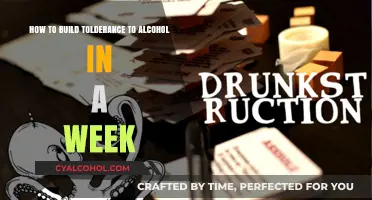 Build Alcohol Tolerance: Strategies for a Week