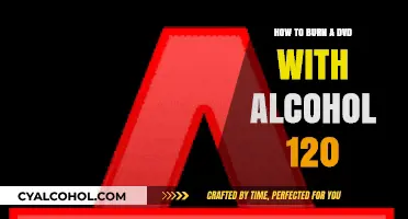 Burning DVDs Easily with Alcohol 120