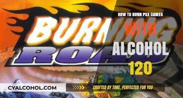 Burning PSX Games: Alcohol 120% Guide