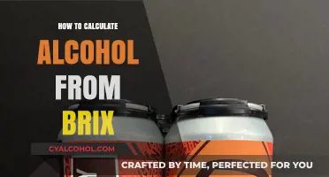 Mastering Alcohol Calculation: Brix to ABV Conversion Guide