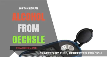 Calculating Alcohol Content: Mastering Oechsle to Alcohol Conversion Techniques