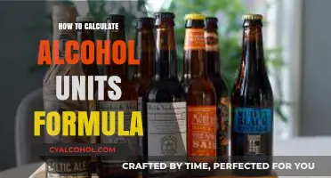 Mastering Alcohol Unit Calculations: Simple Formula for Accurate Tracking