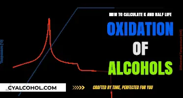 Mastering Alcohol Oxidation Kinetics: Understanding Half-Lives and Rate Constants