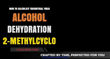Calculating Alcohol Dehydration Yields: 2-Methylcyclohexanol to 2-Methylcyclohexene