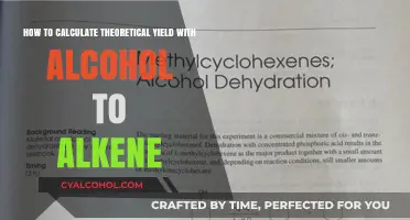 Calculating Theoretical Yield: Alcohol to Alkene