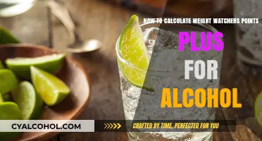 Weight Watchers: Calculating Alcohol Points Plus