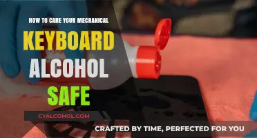 Cleaning Your Mechanical Keyboard with Alcohol: Safe?