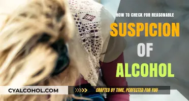 Spotting Alcohol Impairment: Reasonable Suspicion Signs