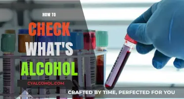 Identifying Alcohol Content: A Quick Guide to Checking Your Drinks