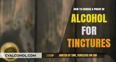 Choosing the Right Proof Alcohol for Tinctures