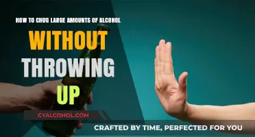 Chug, Don't Chuck: Alcohol Consumption Techniques