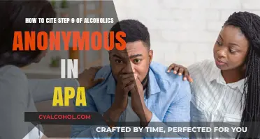 Citing Alcoholics Anonymous: APA Style Guide