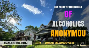 Citing Akron Genesis: Understanding Alcoholics Anonymous