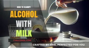 Clarifying Alcohol with Milk: A Simple Guide to Clear Spirits