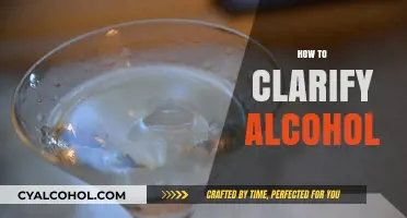 Mastering the Art of Clarifying Alcohol: Simple Steps for Crystal Clarity