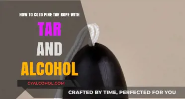 Pine Tar Cold-Treatment: The Alcohol-Tar Blend
