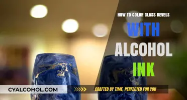 Creating Stained Glass Art with Alcohol Ink