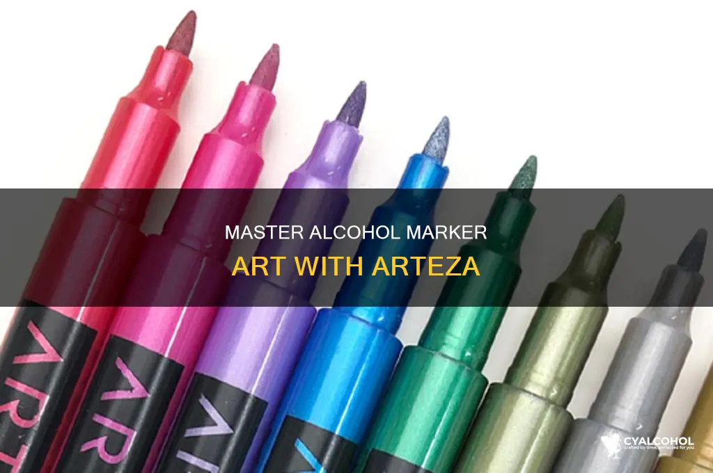 how to color usi g arteza alcohol marker