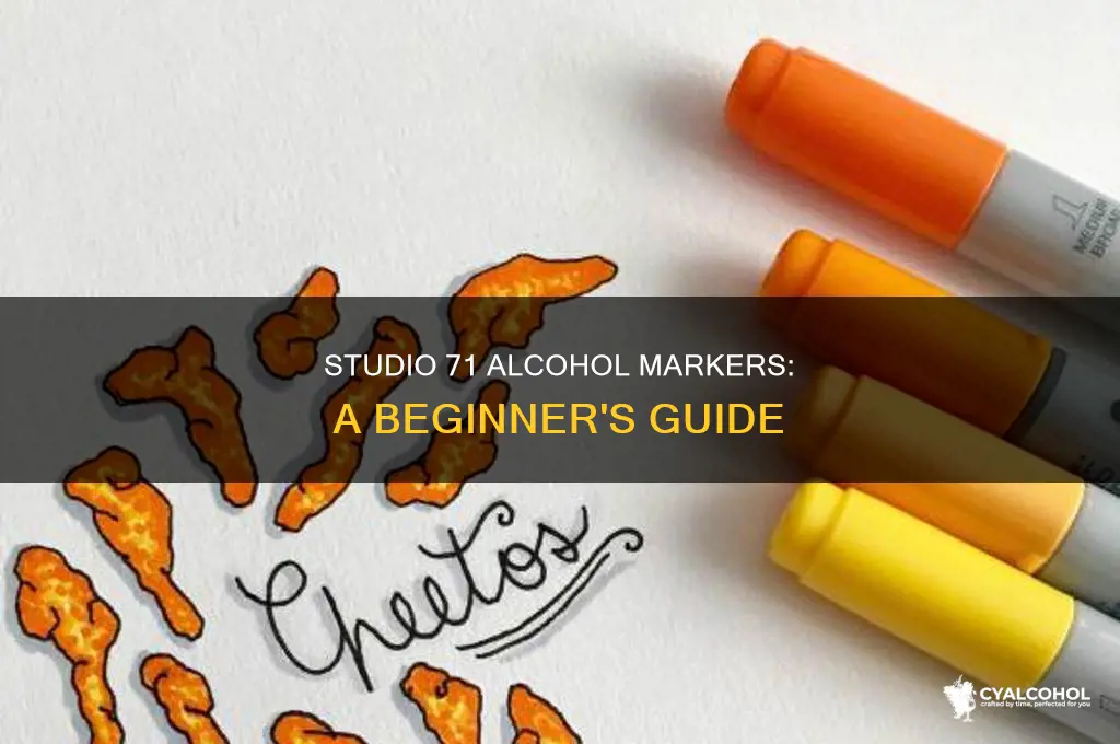 how to color with studio 71 alcohol markers