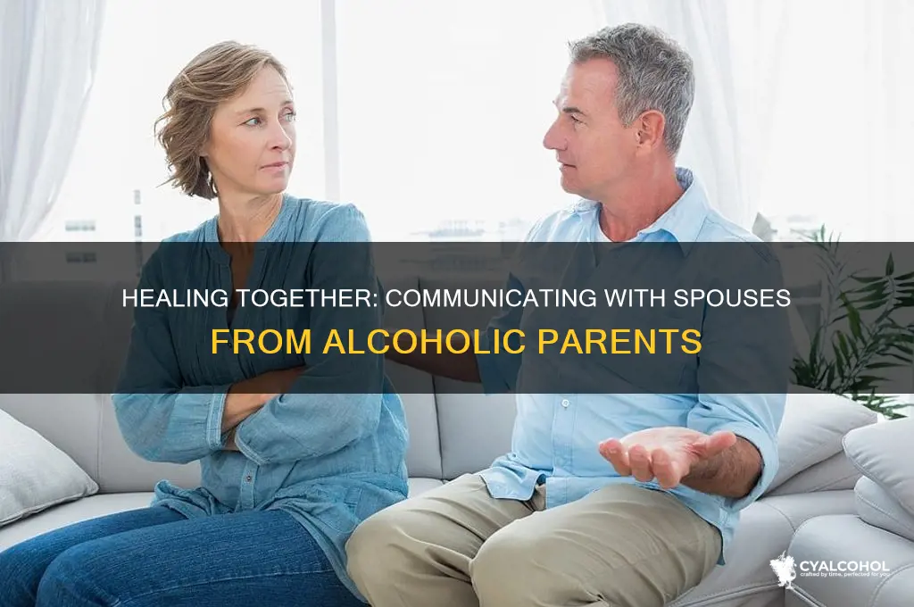 how to communicate with spouses from alcoholic parents