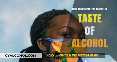 Masking Alcohol's Taste: Tricks to Drink Smoothly