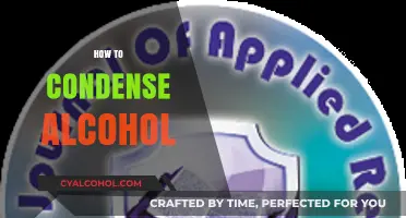 Efficient Alcohol Condensation: Techniques for Purifying and Concentrating Spirits