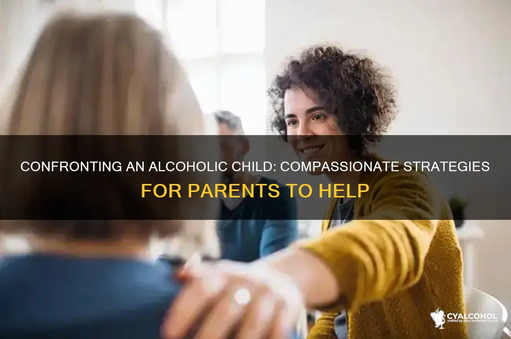 how to confront an alcoholic child