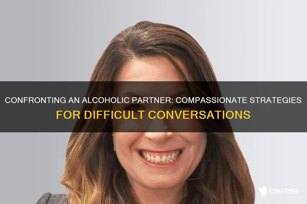 how to confront an alcoholic partner