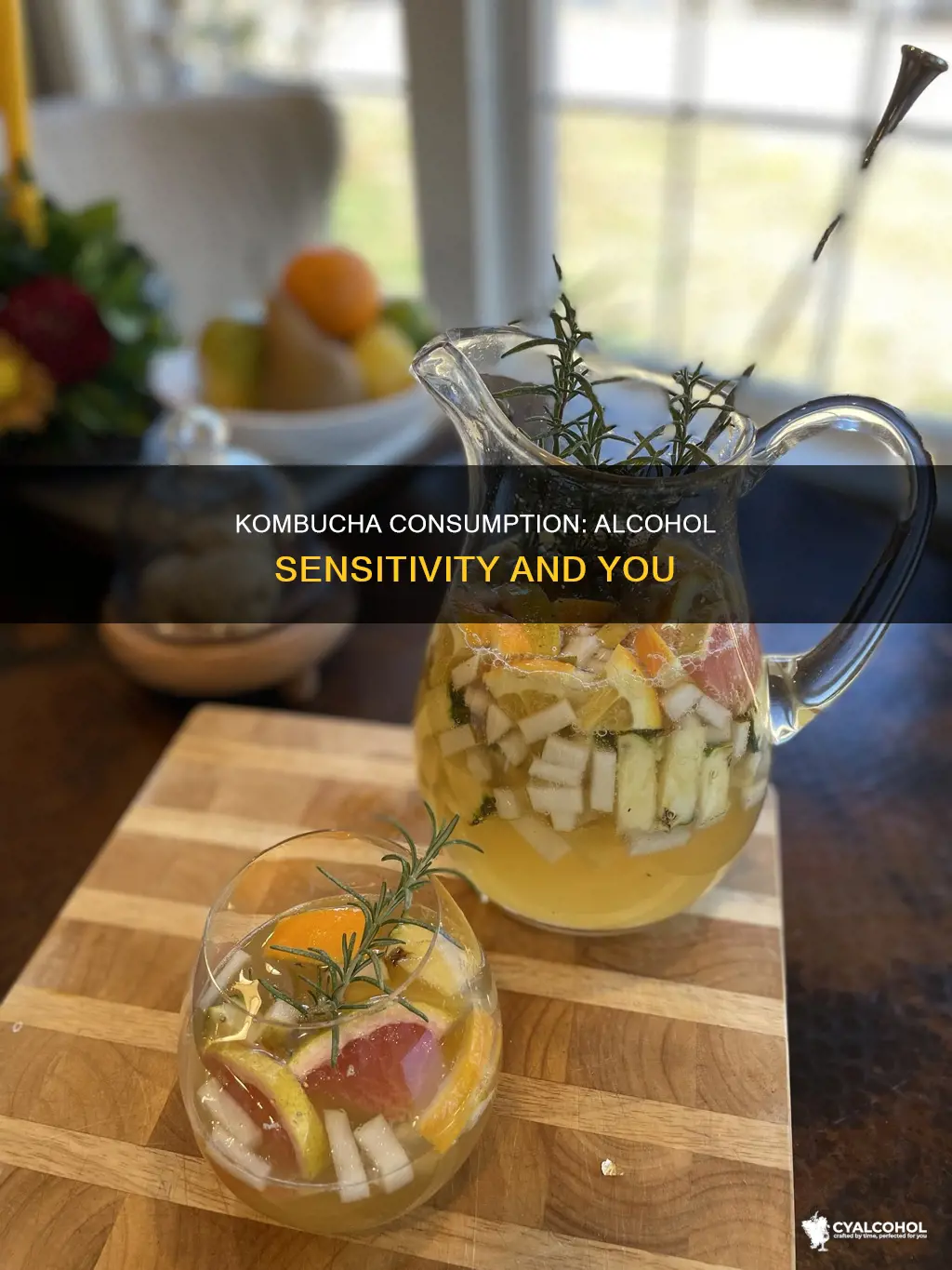 how to consume kombucha when you are sensitive to alcohol