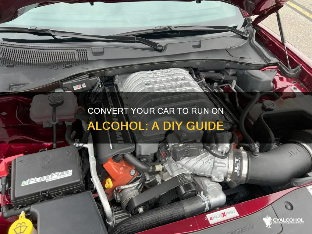 how to convert a four-wheeler to run on alcohol