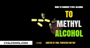 Converting Ethyl Alcohol to Methyl Alcohol: A Step-by-Step Guide