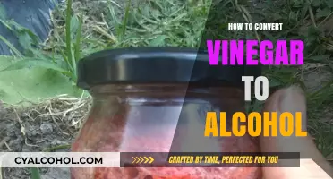 Transforming Vinegar to Alcohol: A Step-by-Step Fermentation Guide