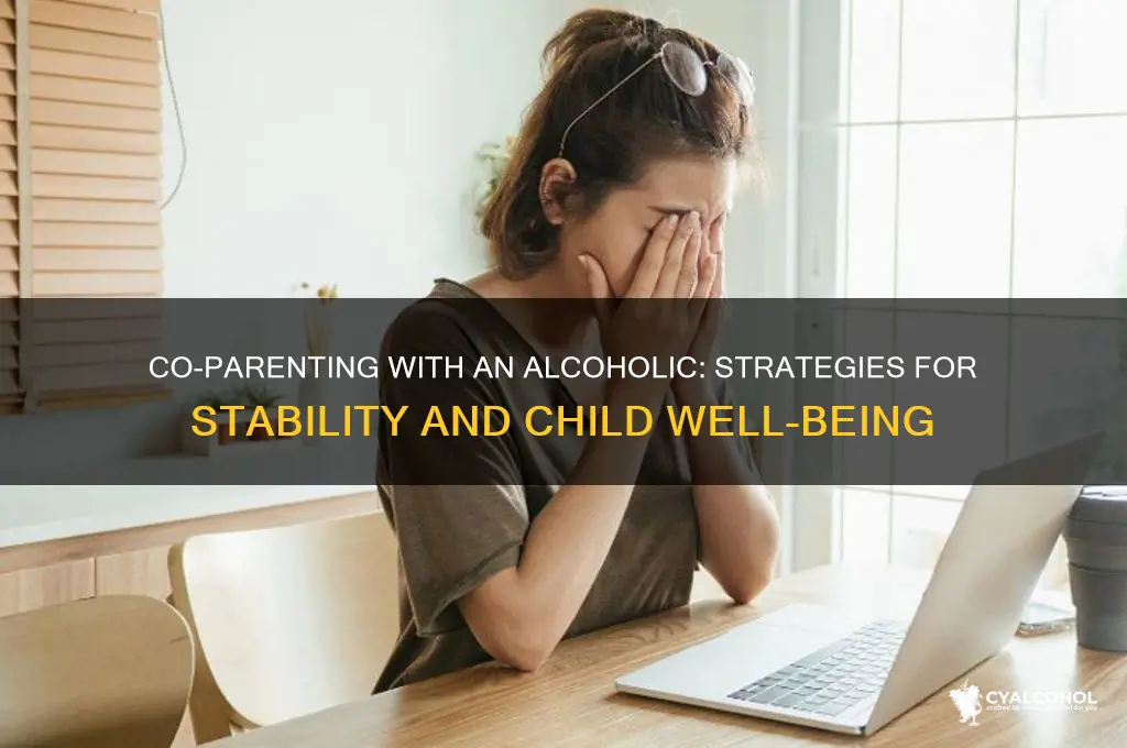 how to coparent with an alcoholic