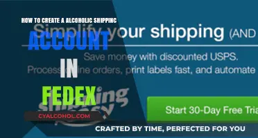 Creating Alcohol Shipping Accounts: FedEx Guide