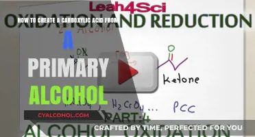 Converting Primary Alcohols to Carboxylic Acids: A Simple Guide