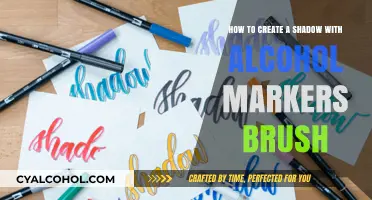 Creating Shadows with Alcohol Markers: Brush Technique