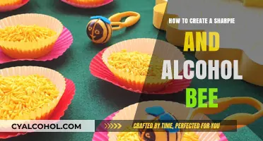 Creating a Buzzing Bee with Sharpies and Alcohol