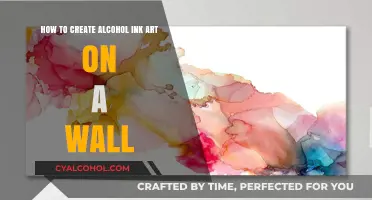 Creating Alcohol Ink Wall Art: A Beginner's Guide