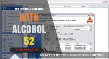 Creating an iSCSI Drive with Alcohol 52