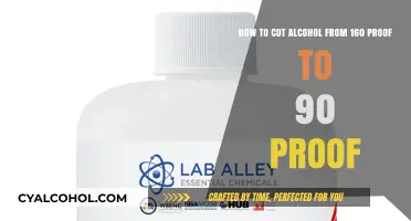 Diluting High-Proof Alcohol: Cutting 160 to 90 Proof