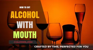 Cutting Alcohol with Your Mouth: A Practical Guide to Moderation