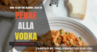 Neutralize Penne alla Vodka's Alcohol Taste with These Tricks