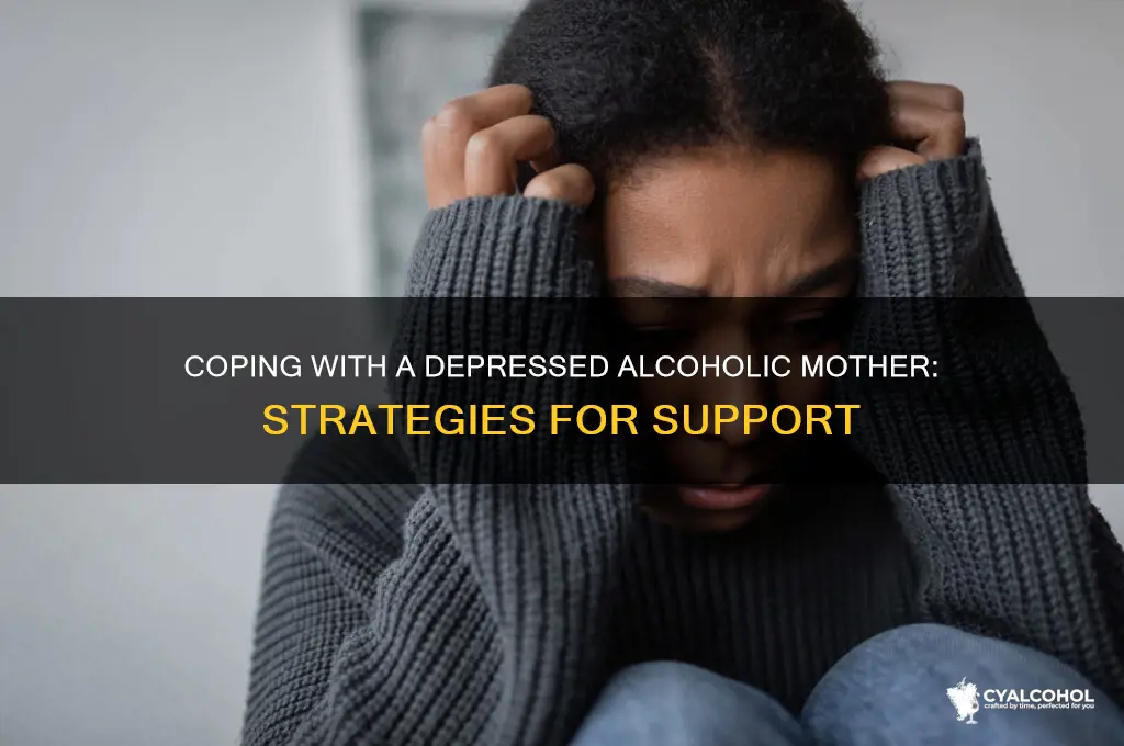 how to deal with a depressed alcoholic mother