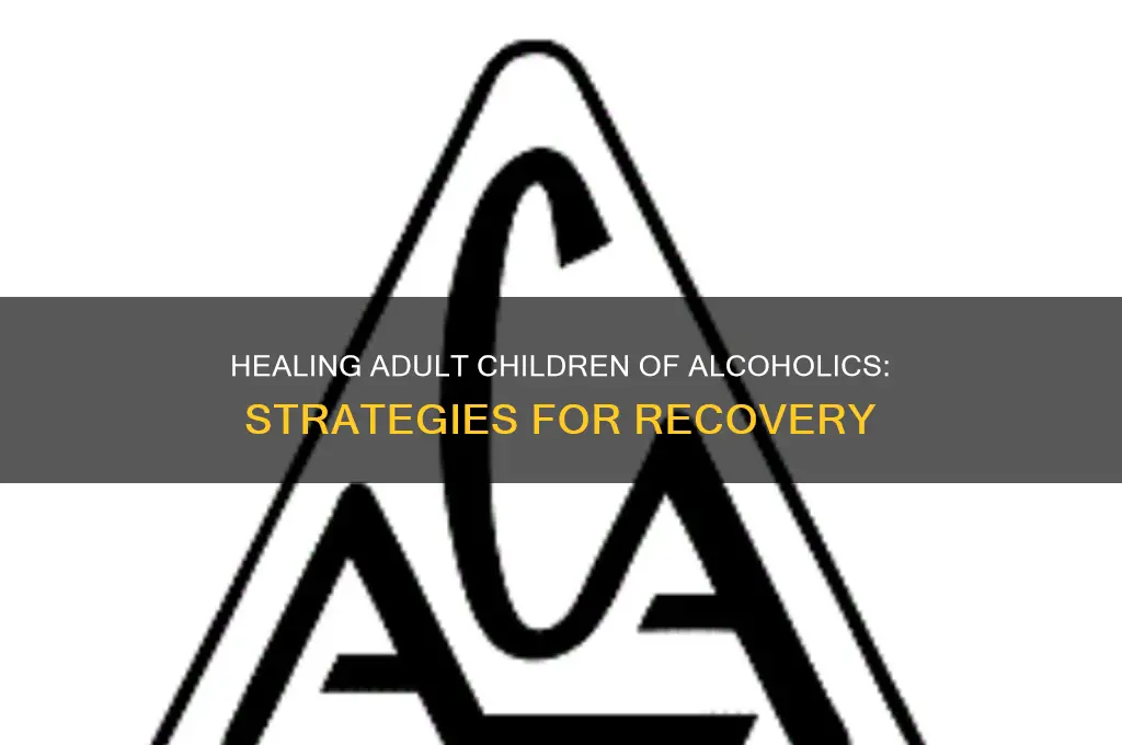 how to deal with adult children of alcoholics