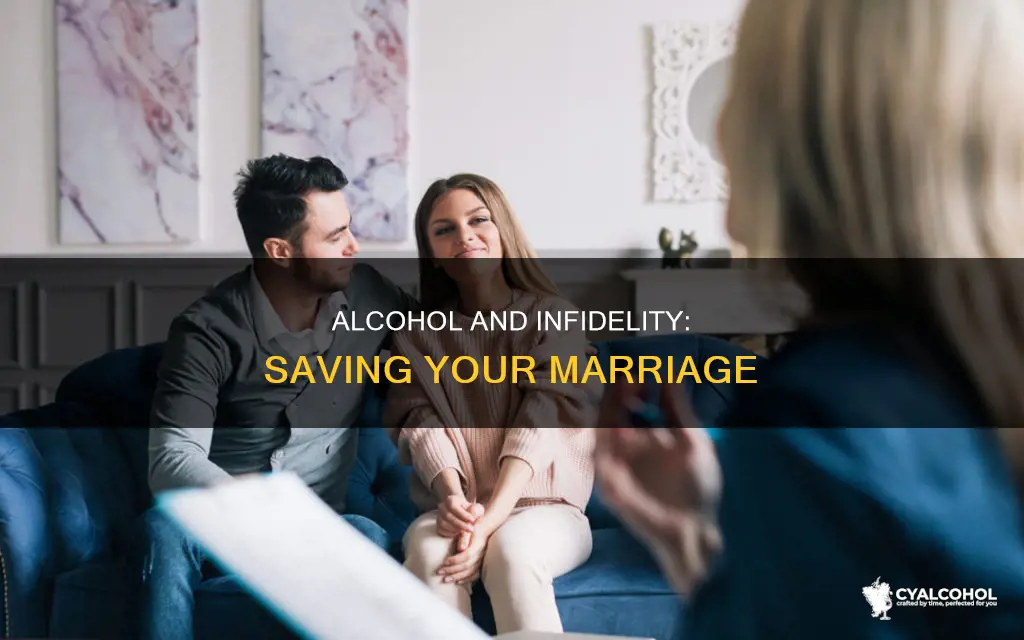 how to deal with alcohol and infidelity in a marriage